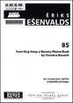 85 SATB choral sheet music cover